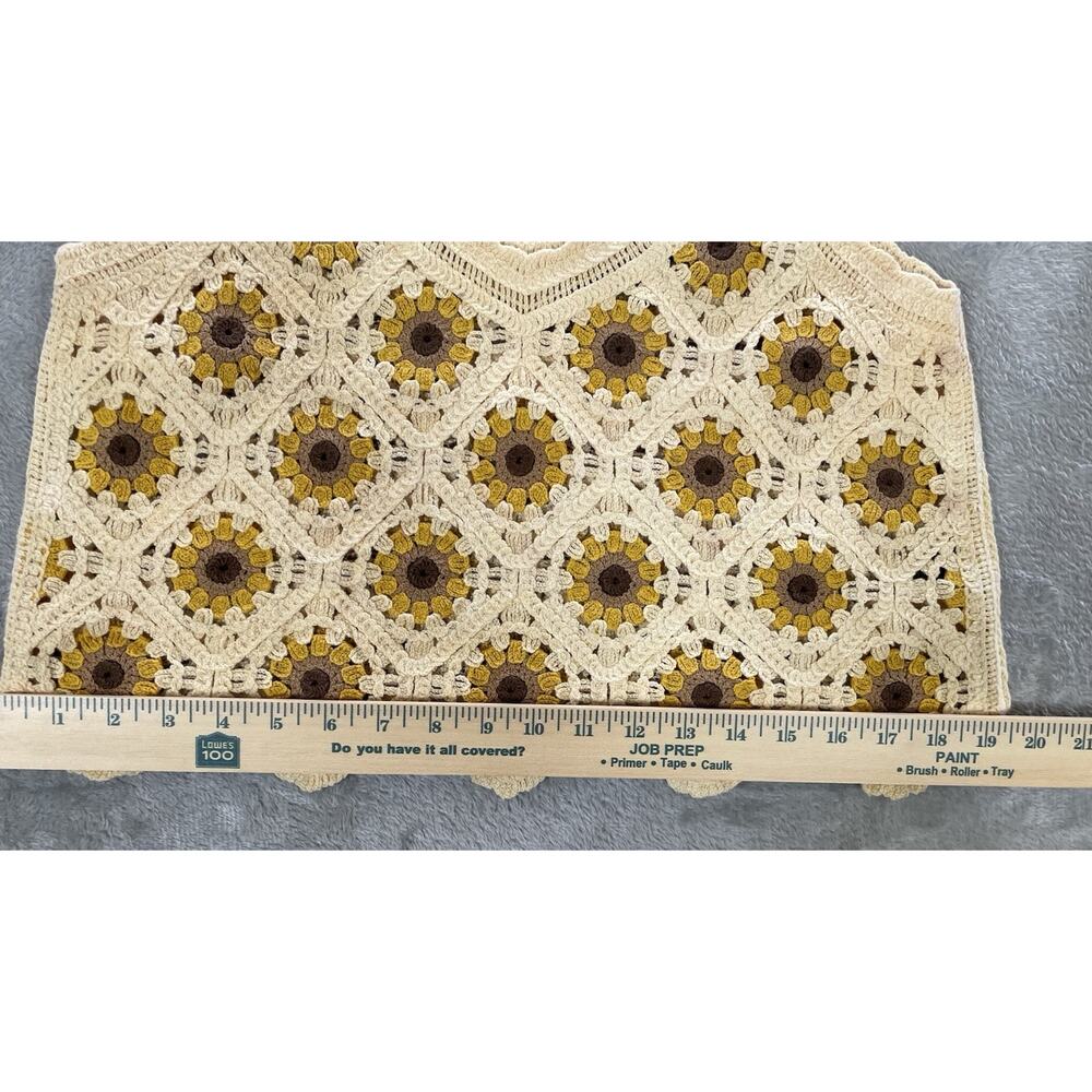 Honey & Sparkle Women’s Tank Top Sz S/M Granny Square Crochet - Picture 8 of 8